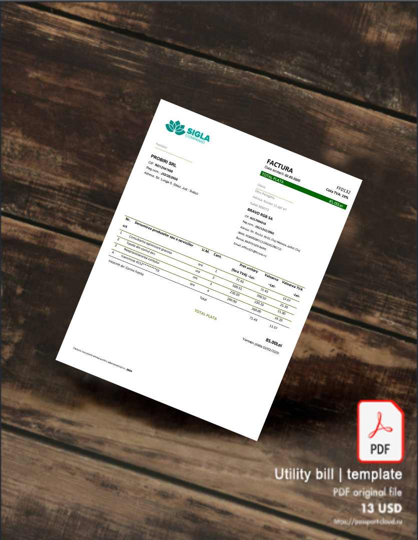 Utility bill | Albanian Power | Albania